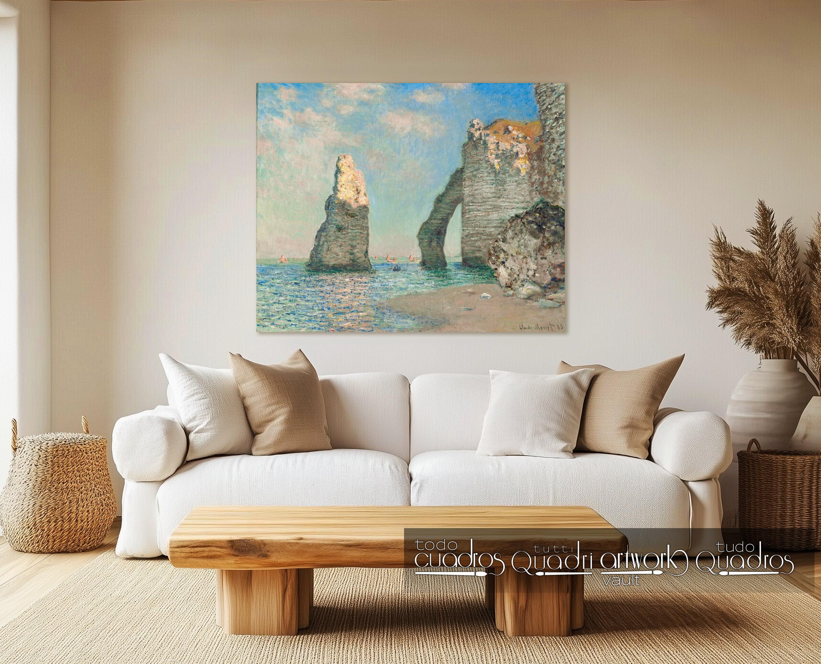 Acantilados de Étretat, Monet