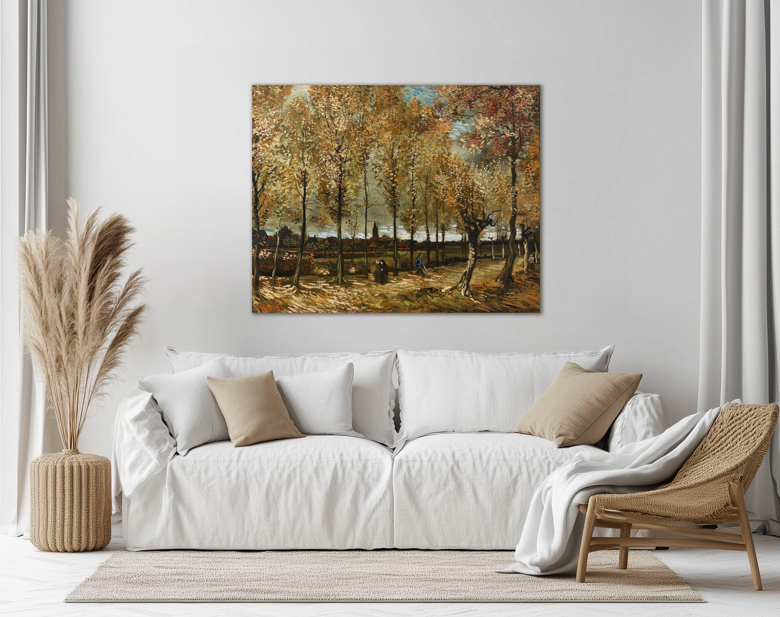 Álamos en Nuenen, Van Gogh