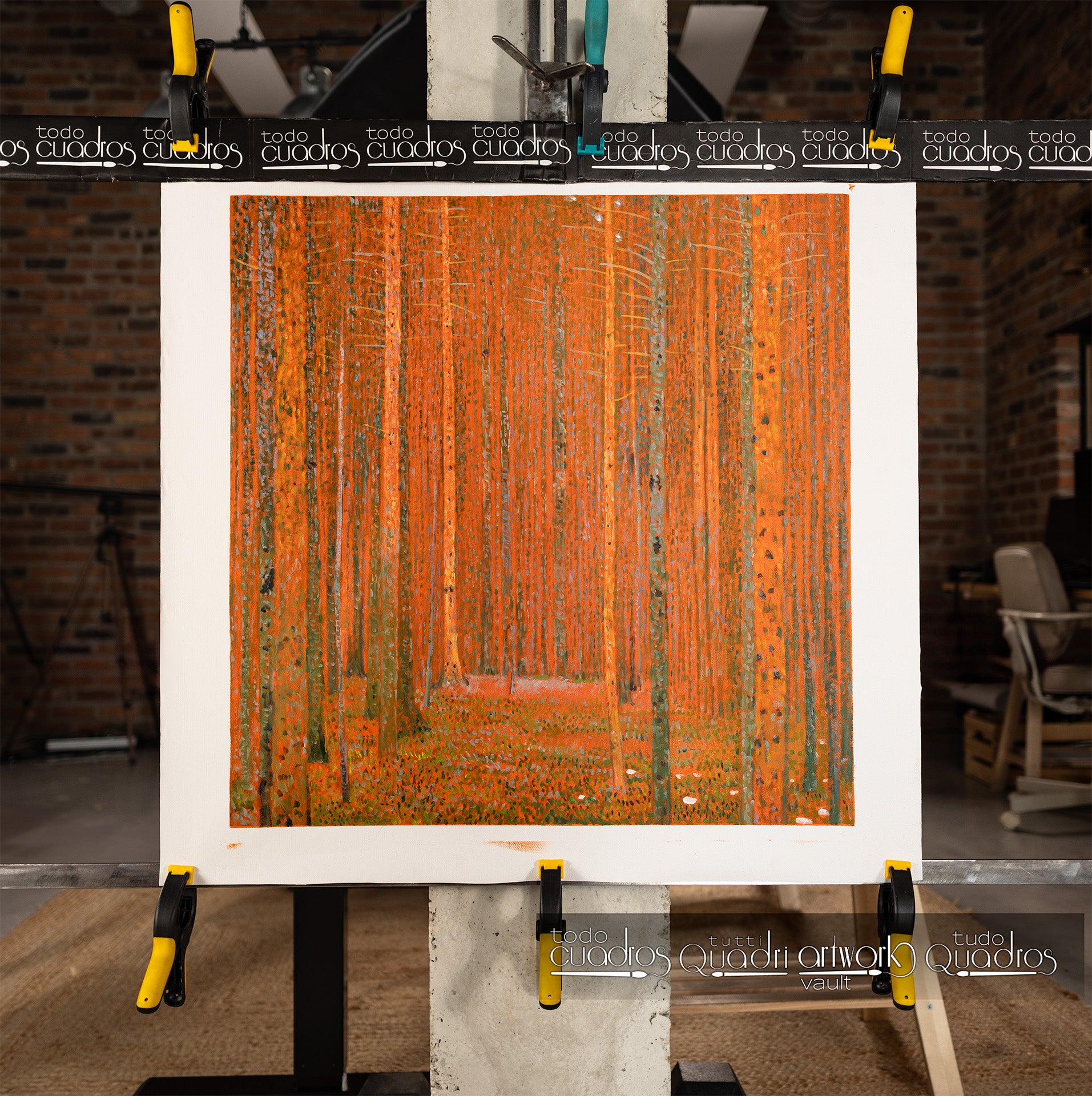 Bosque de pinos, Klimt