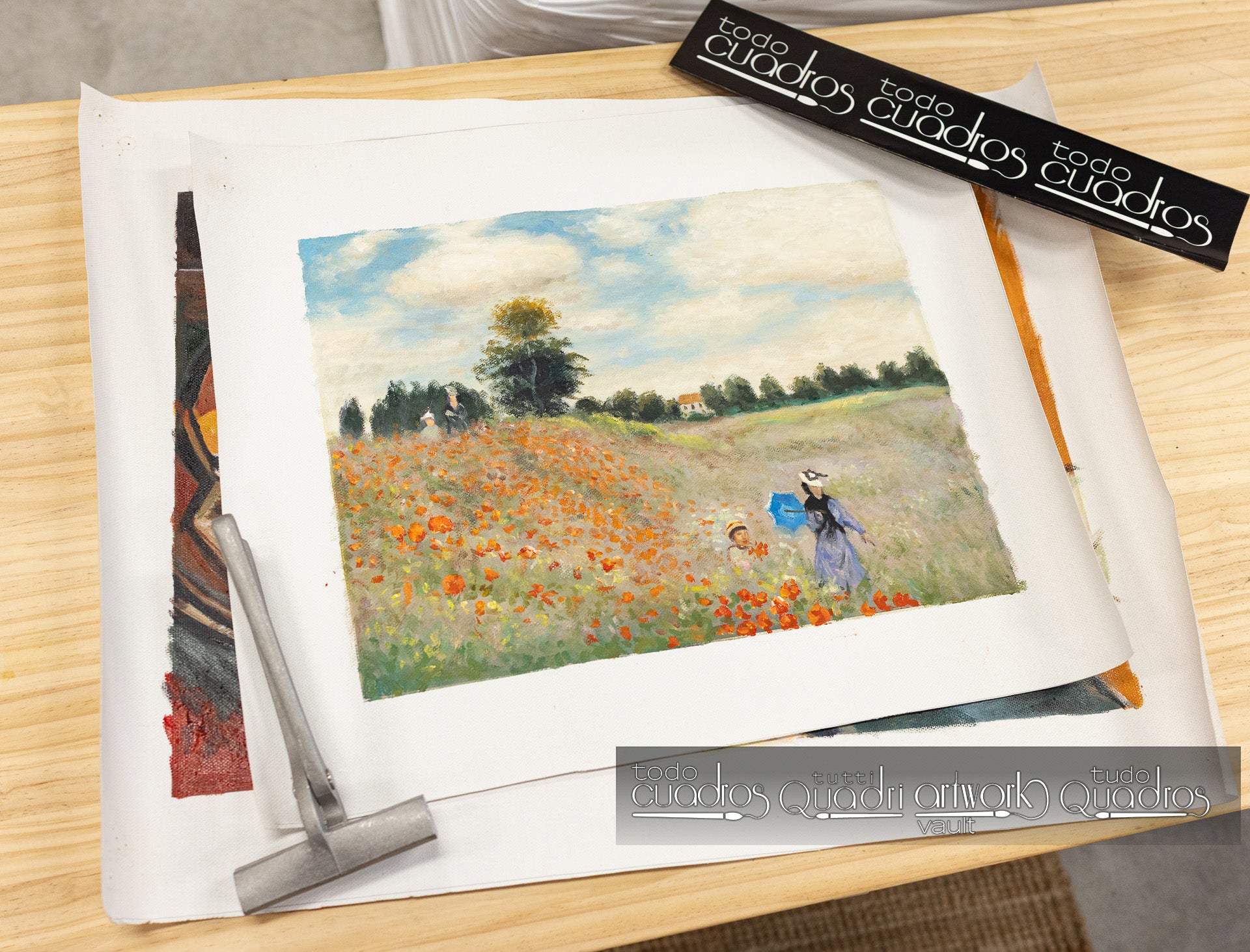 Campo de amapolas, Monet