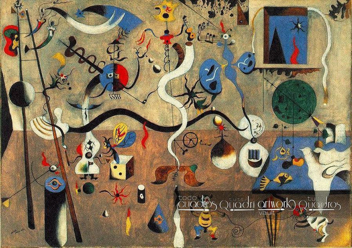 El carnaval del arlequín, Miró