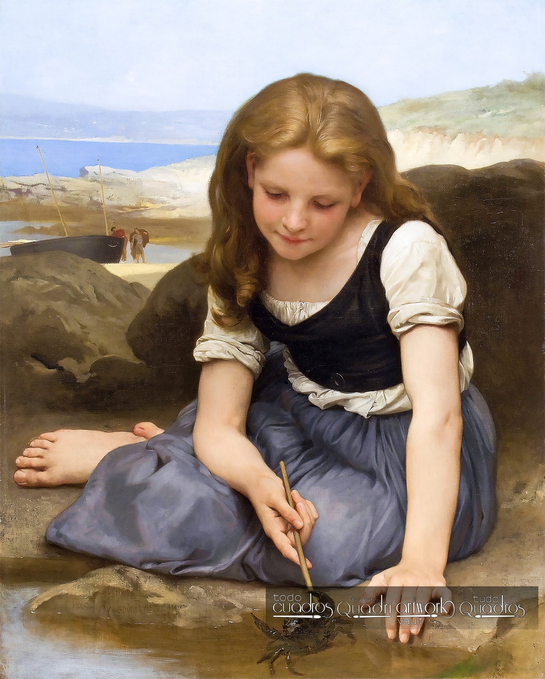 El cangrejo, Bouguereau