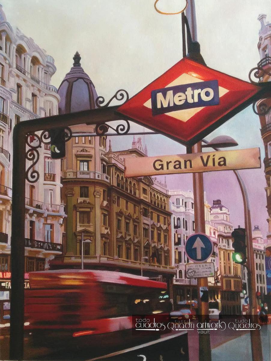 El metro Gran Vía