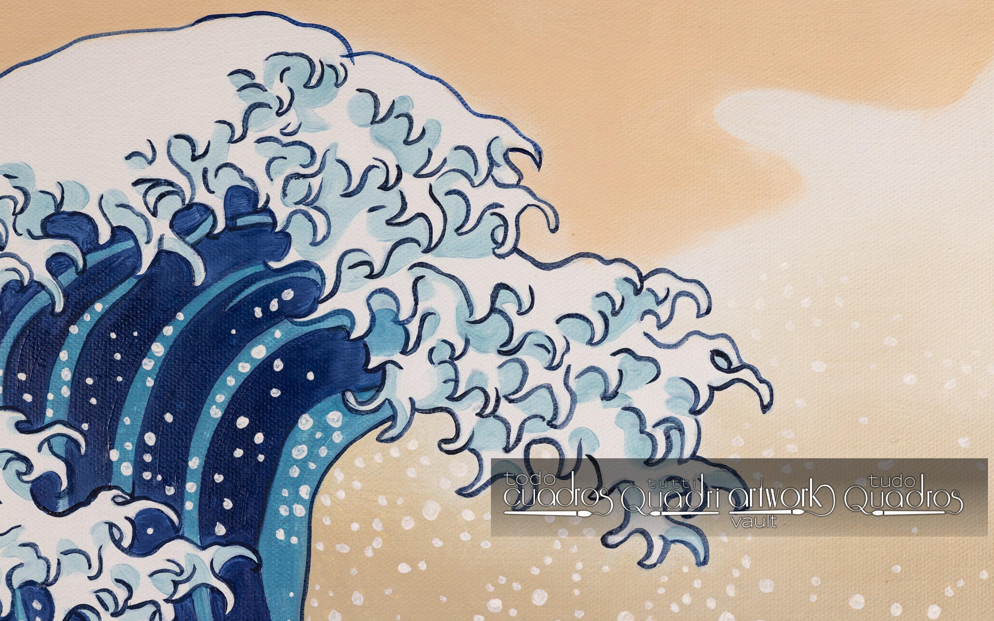 La gran ola de Kanagawa, K. Hokusai