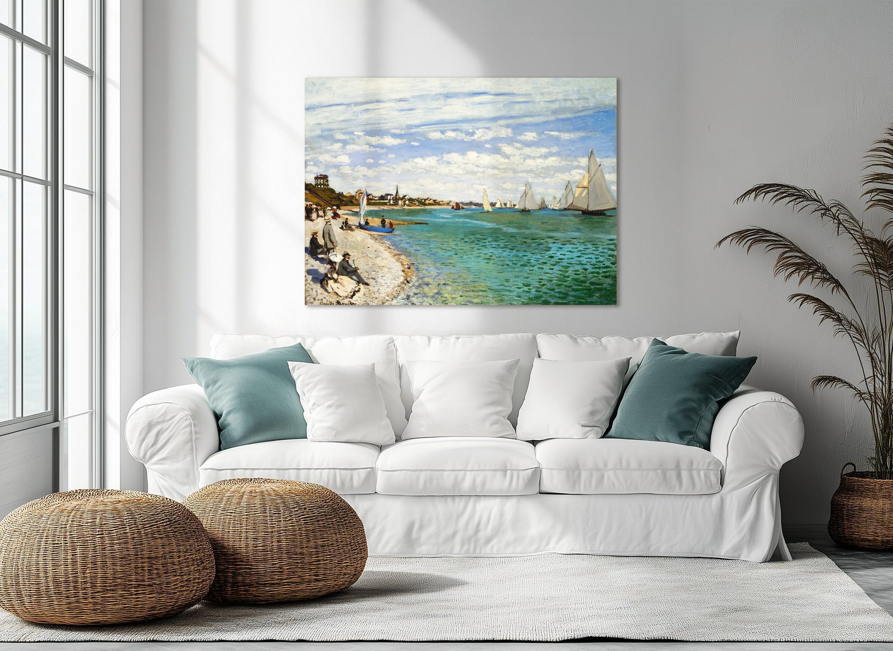 Regata en Sainte-Adresse, Monet