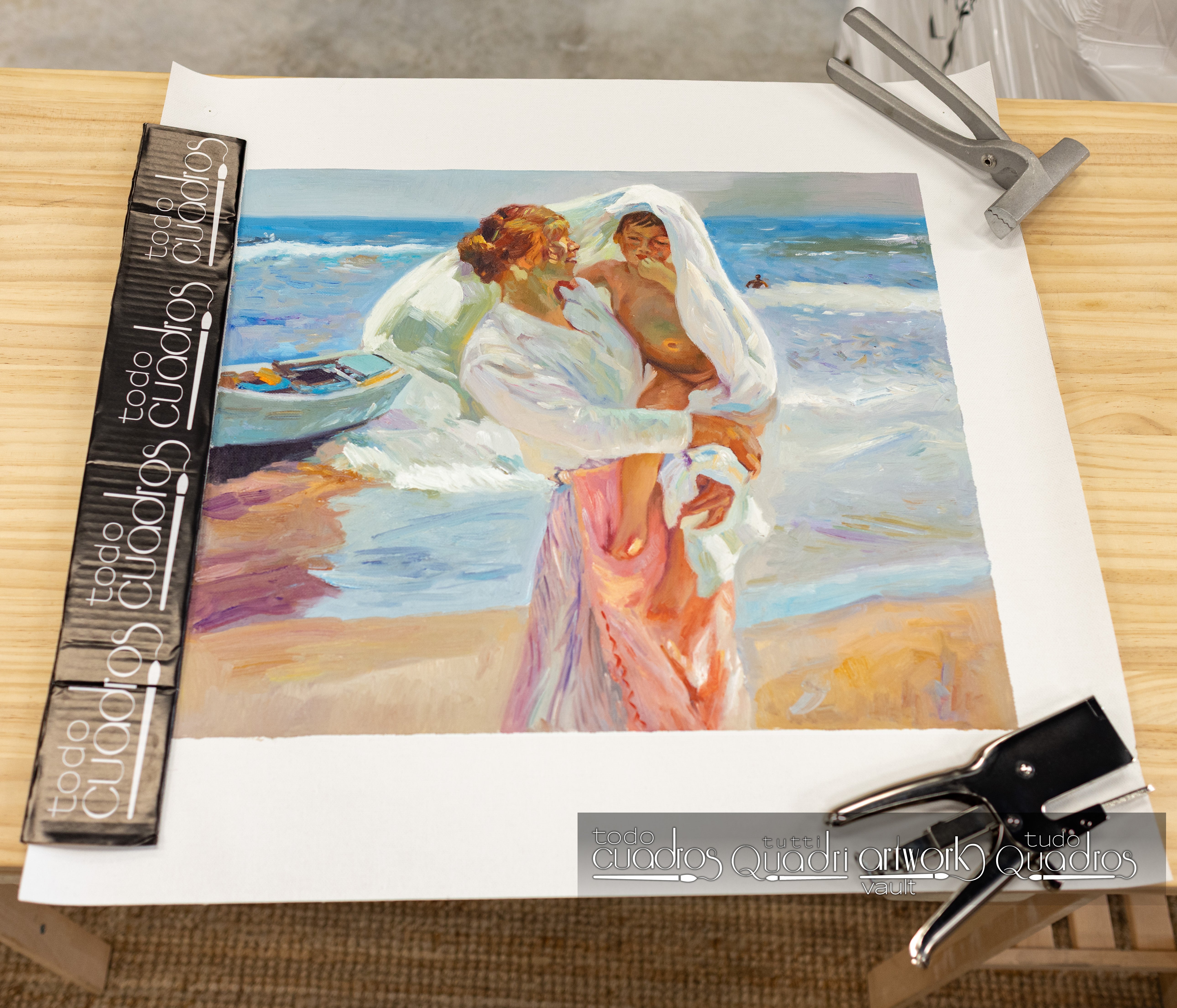 Saliendo del baño, Sorolla