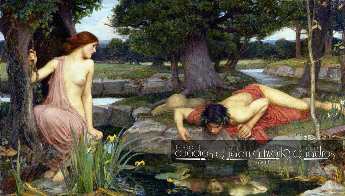 Eco y Narciso, J. W. Waterhouse