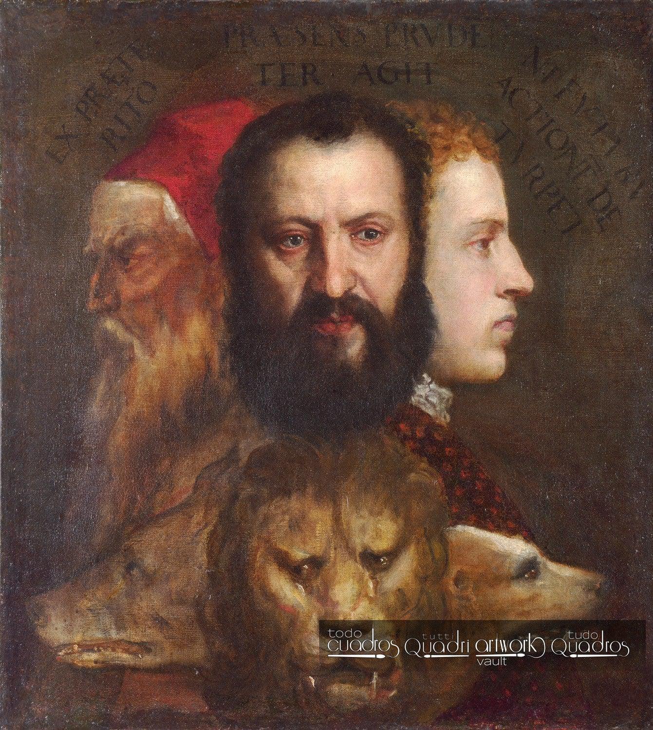 Alegoría de la prudencia, Tiziano