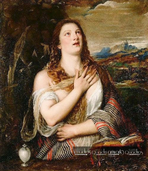 Magdalena penitente, Tiziano