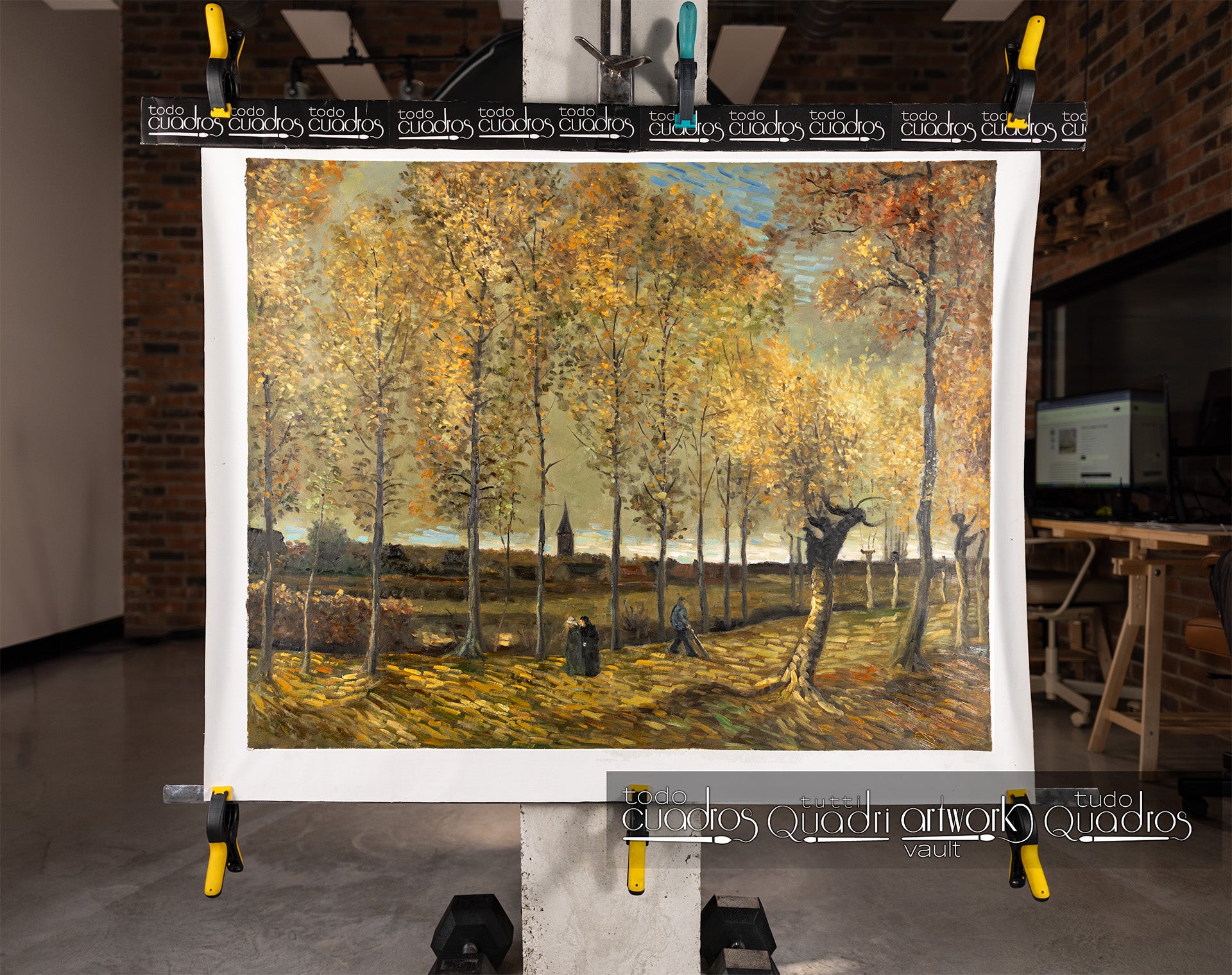 Álamos en Nuenen, Van Gogh