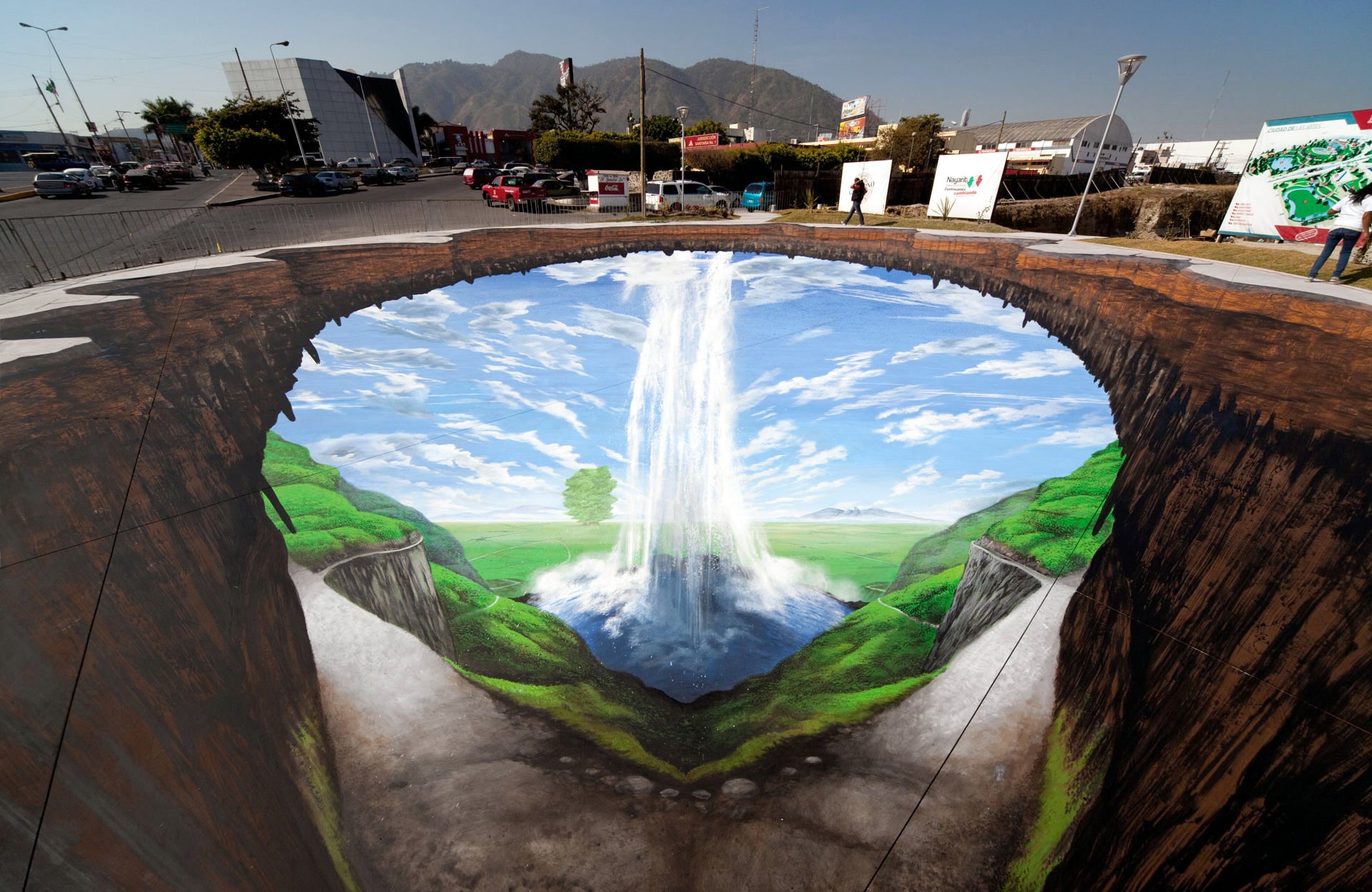 Obra "Donde voy" de Müller.