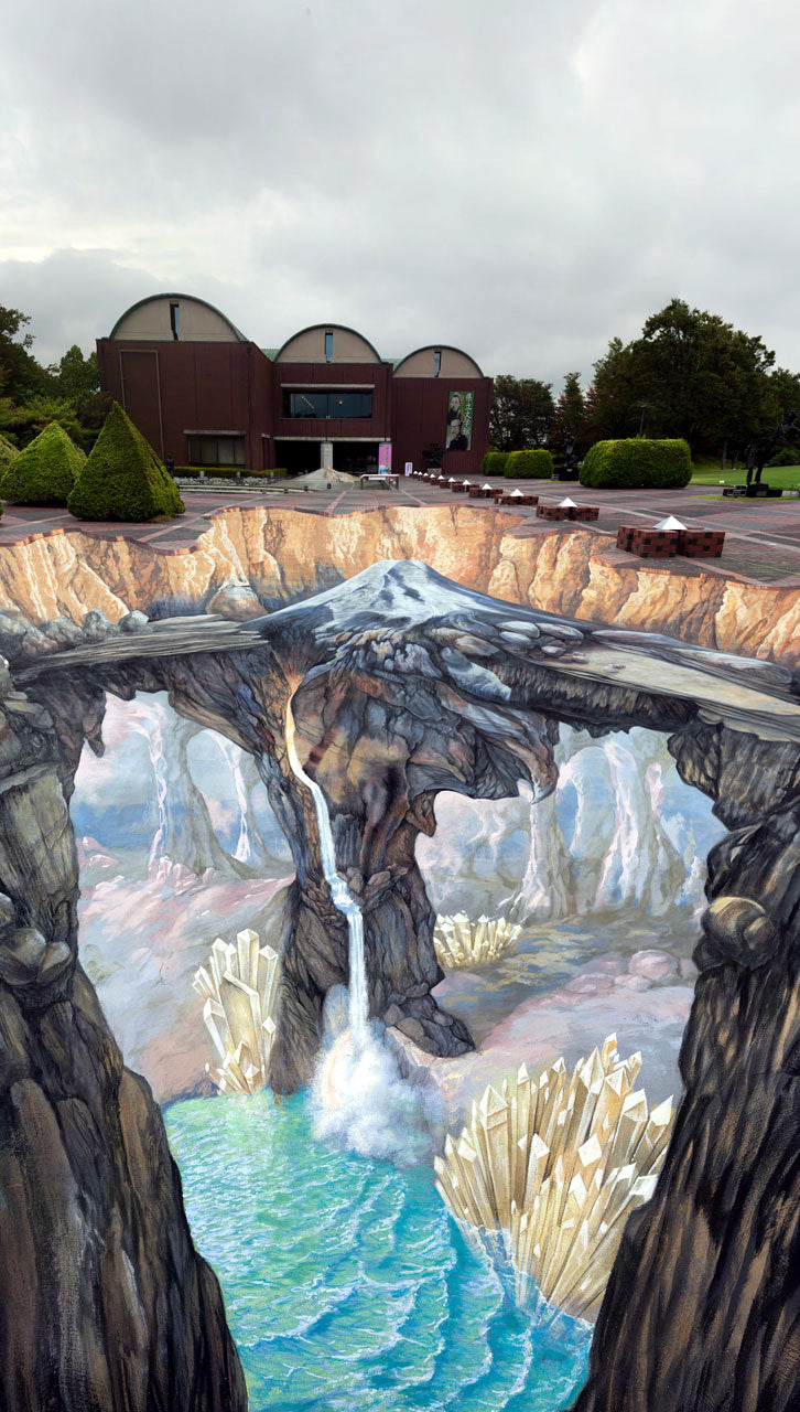 Fantasía artística con perspectiva.