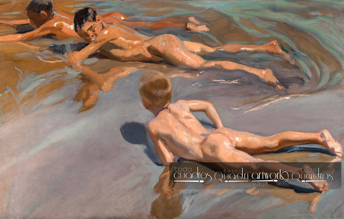 Niños en la playa, Sorolla