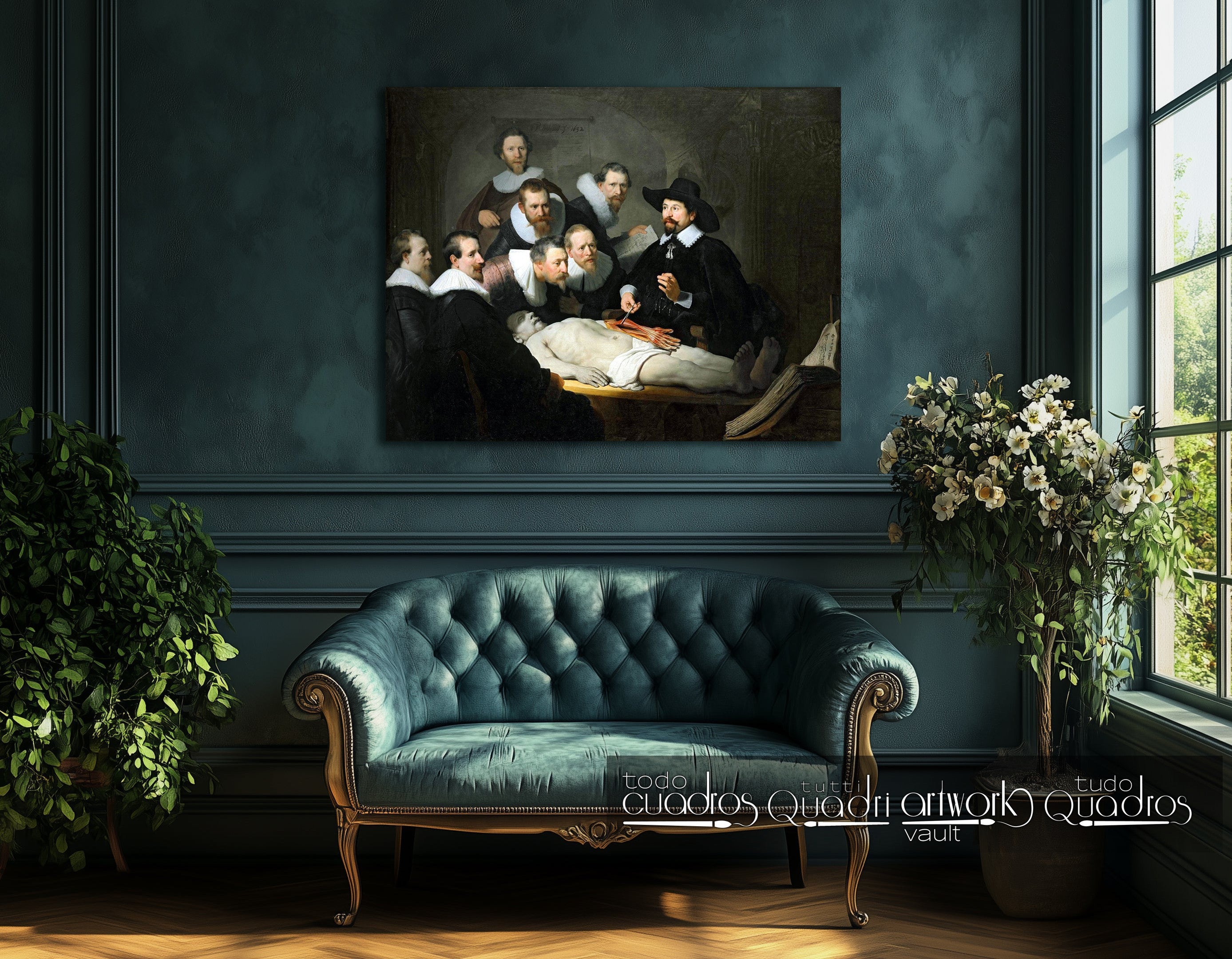 Lección de anatomía del Dr. Nicolaes Tulp, Rembrandt