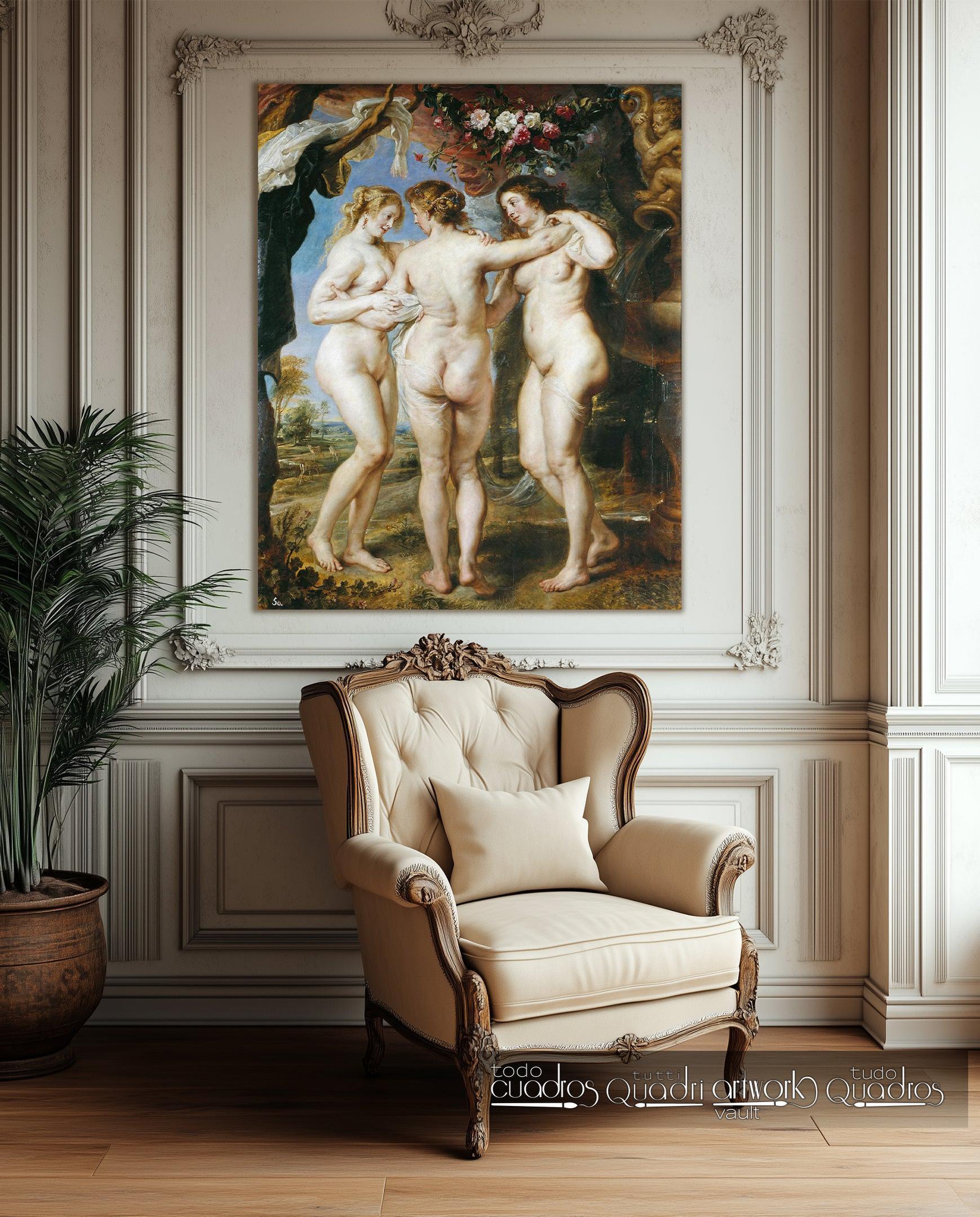 Las Tres Gracias De Rubens Reproducci n Del Museo Del Prado Las Tres Gracias De Rubens Reproducci n Del Museo Del Prado