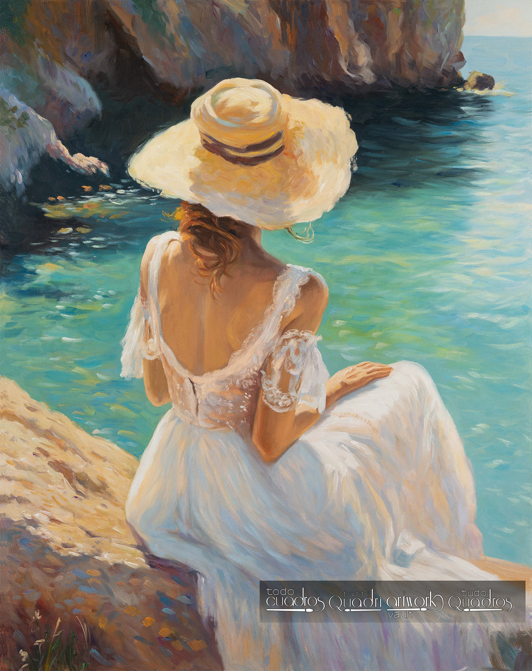 Brisa de encaje, estilo Sorolla