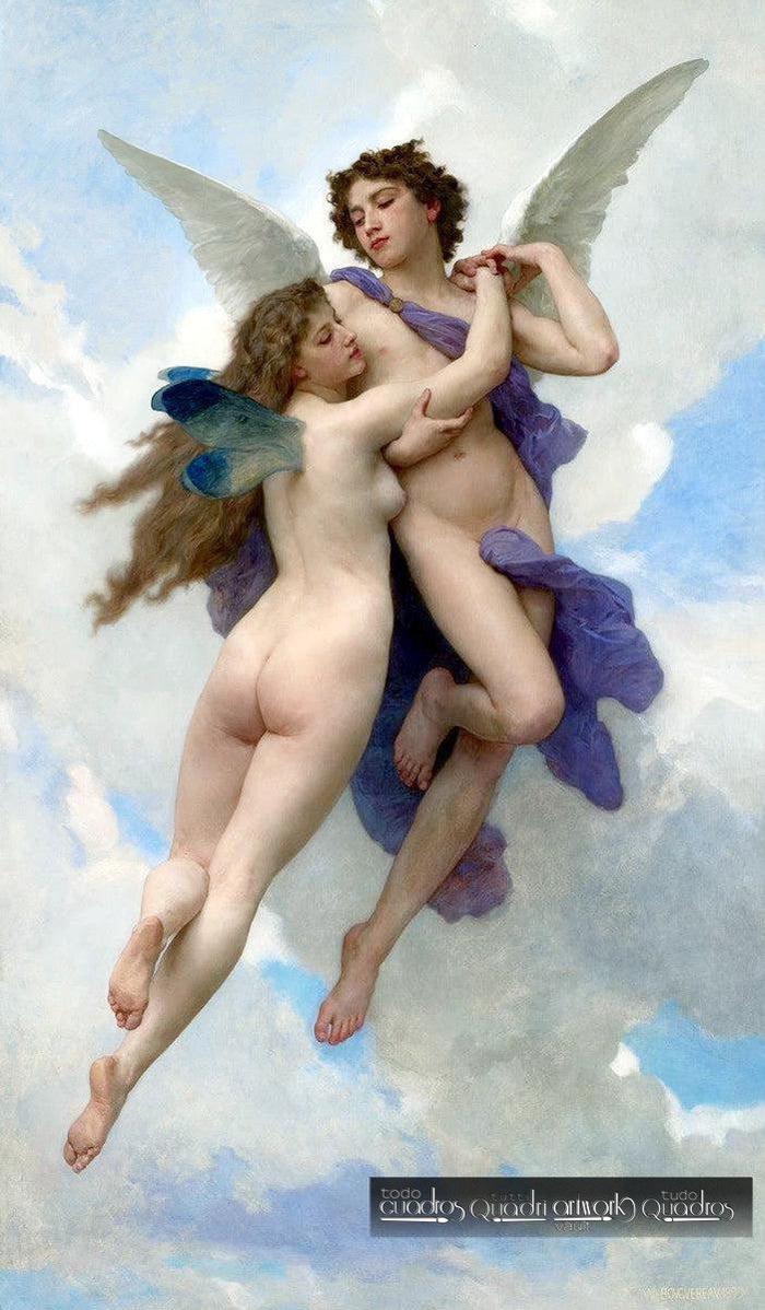 El Amor y Psique, Bouguereau