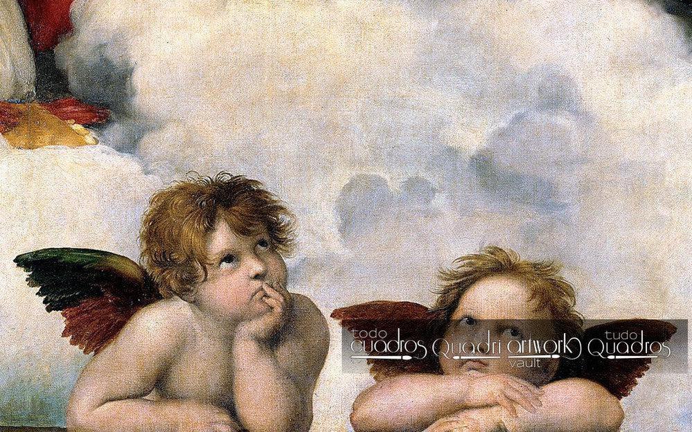Madonna Sixtina, Raffaello (Ángeles)