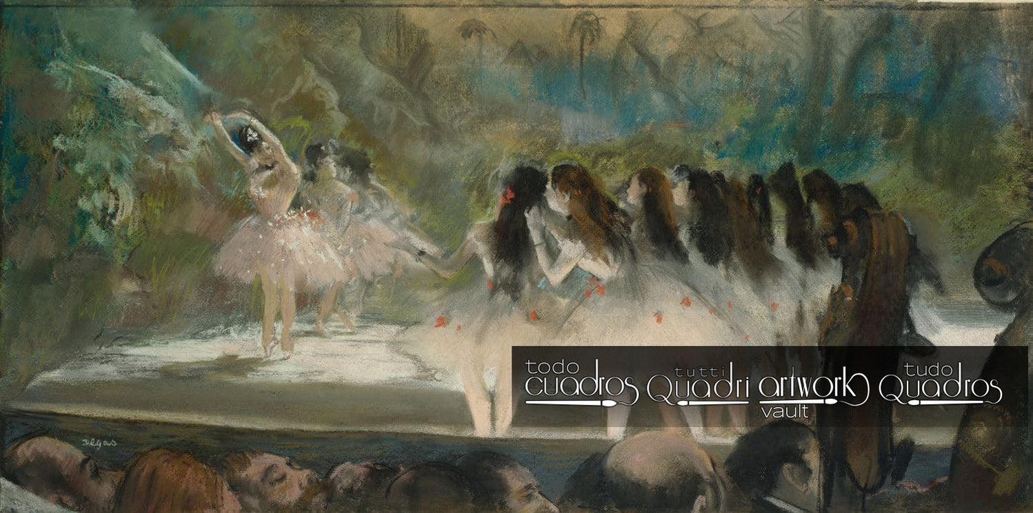 Ballet de la ópera de París, Degas