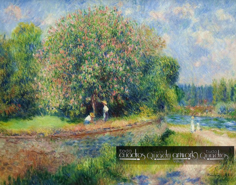 Castaño en flor, Renoir