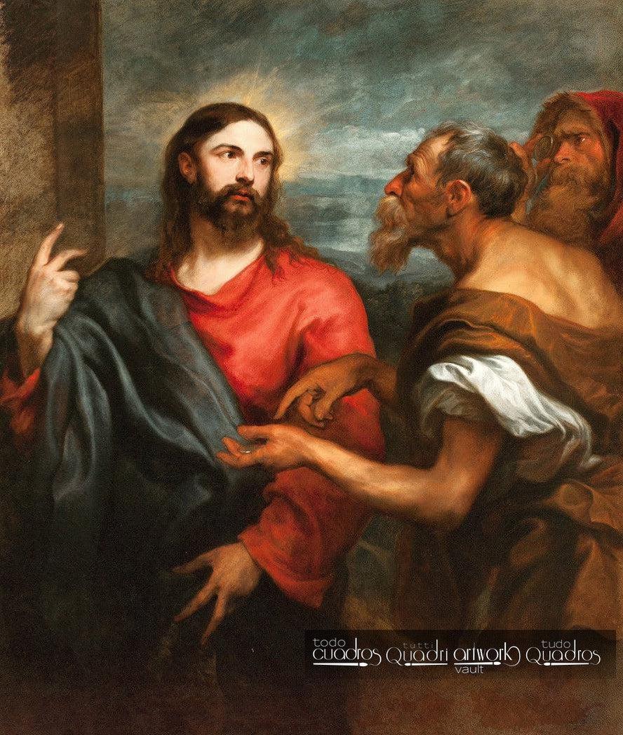Cristo de la moneda. Anton Van Dyck