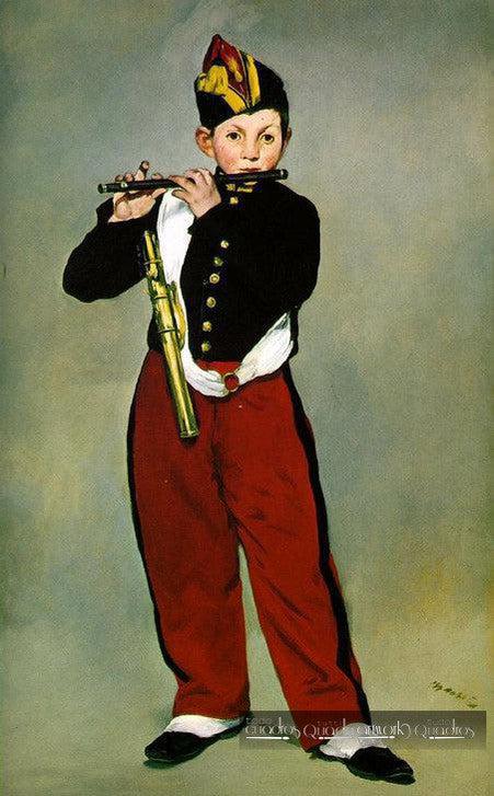 El pífano, Manet