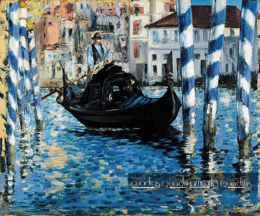 El gran canal de Venecia, Manet