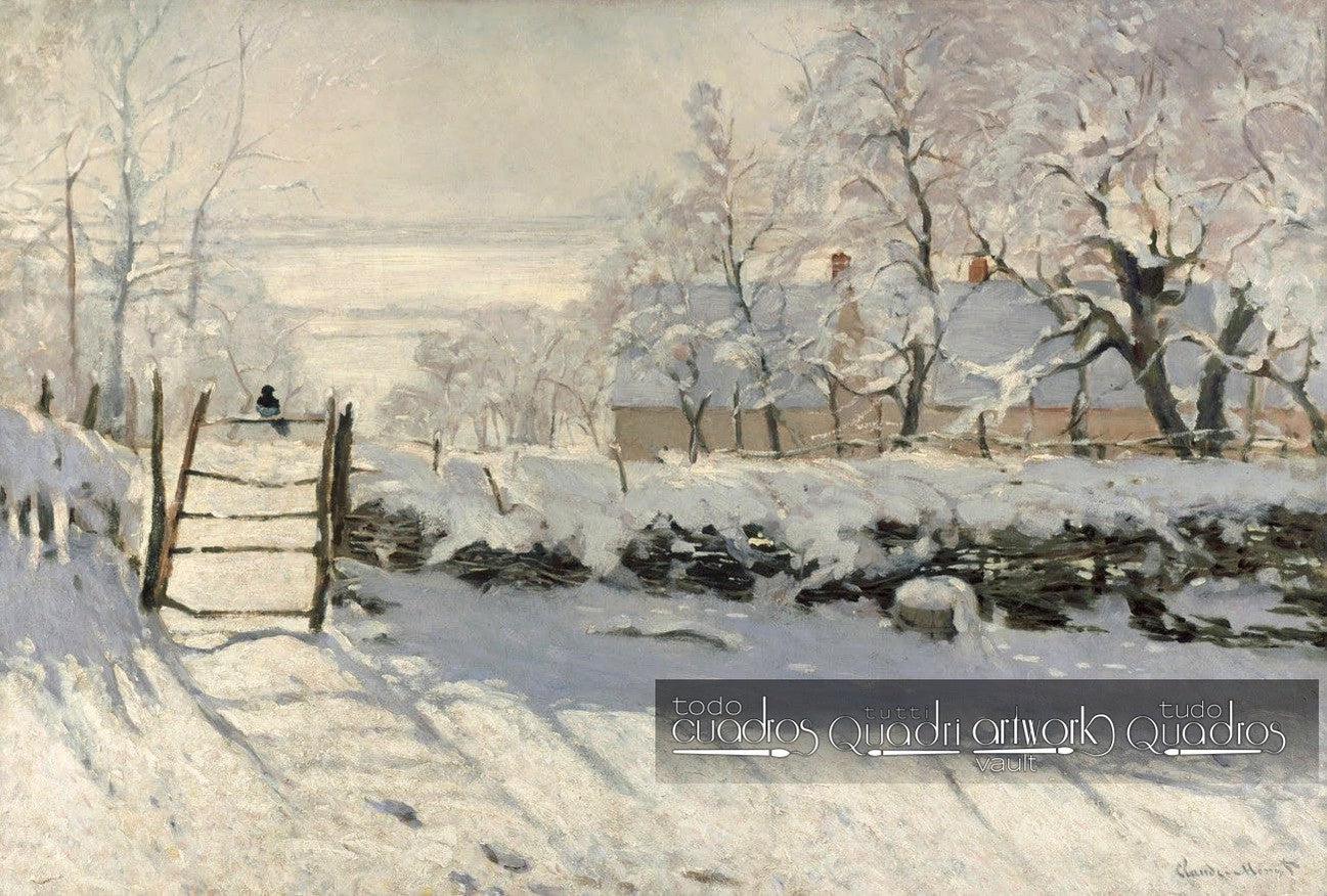 La urraca, Monet