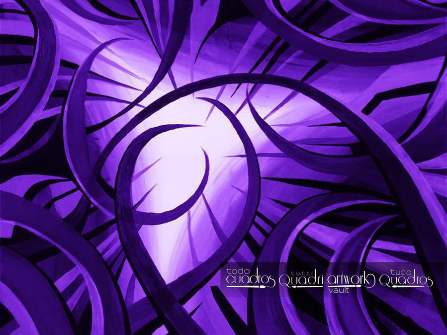 Violeta morado, Abstracto