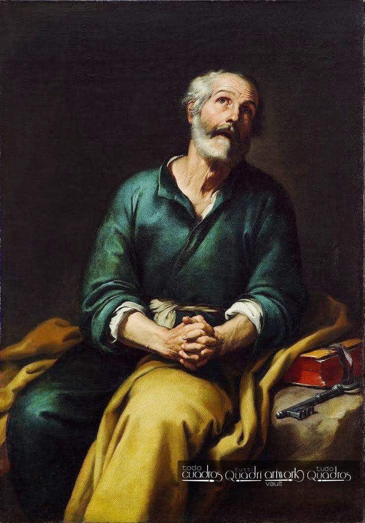 San Pedro en lágrimas, Murillo