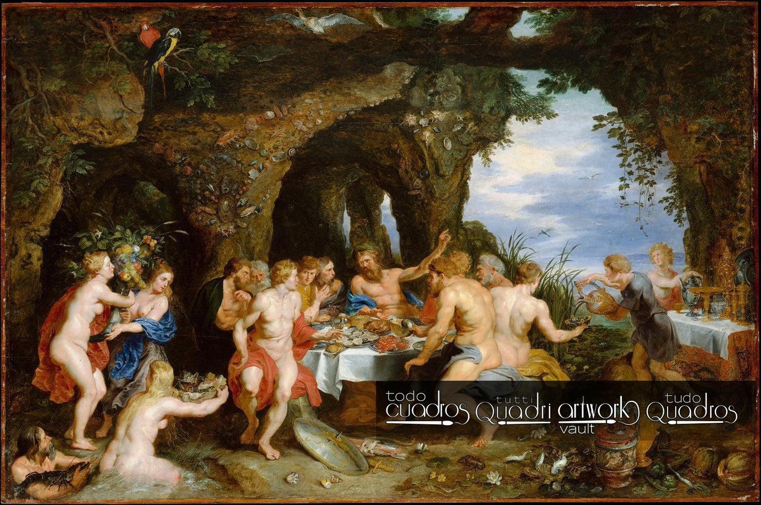 La fiesta de Aqueloo, Rubens