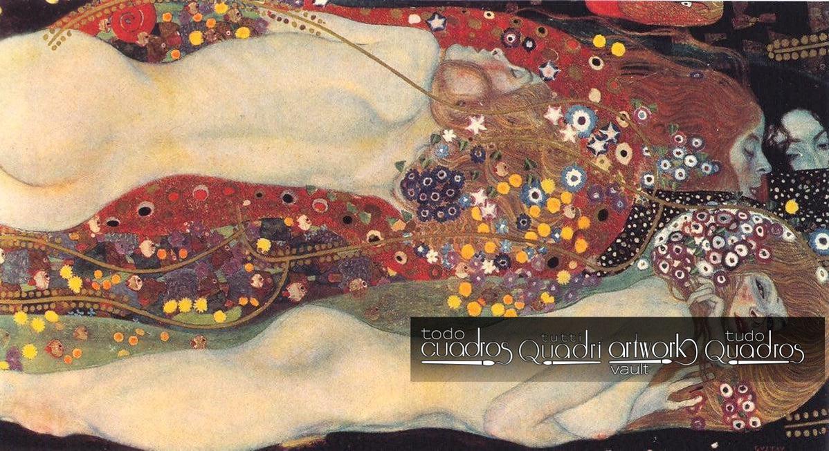 Serpientes acuáticas II, Klimt