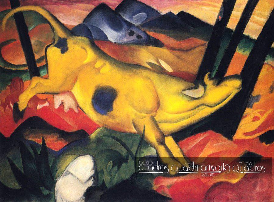 Vaca amarilla, Franz Marc