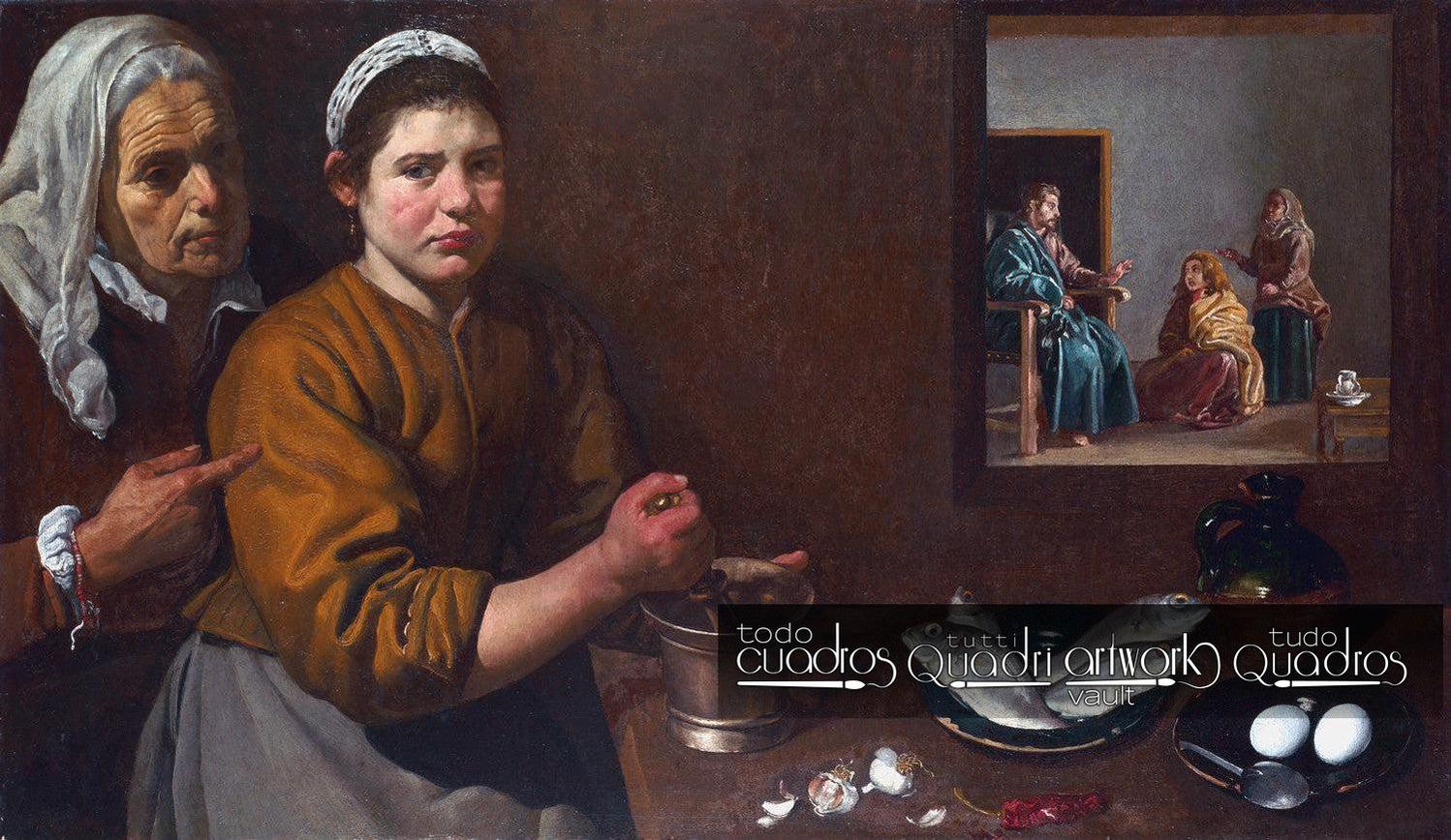 Cristo en casa de Marta y María, Velázquez